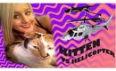 KITTEN VS TOY HELICOPTER! : Kate Phillips ♥ Vlog 001