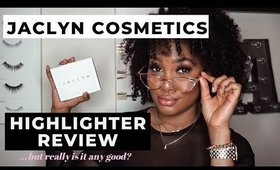 Jaclyn Cosmetics Highlighter REVIEW | THE FLARE PALETTE