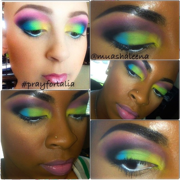 Pray for Talia inspired Makeup | ShaLeena B.'s (makeupbyshaleena) Photo ...