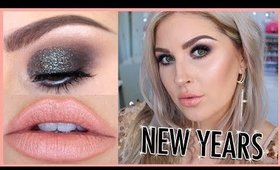 NYE Sparkly Makeup Tutorial! ✨😚 Chit Chat GRWM 💕