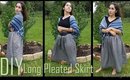 DIY Long Pleated Skirt {Beginner}