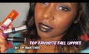 My Top Favorite Fall Lippies | 2013 Edition