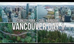 STANLEY PARK & COAL HARBOUR (Dji Mavic Drone 4k) | CANADA DAY 1