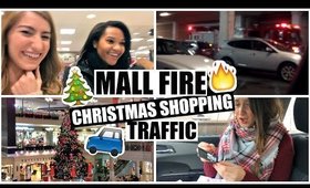 Mall Fire + Christmas Shopping + Traffic