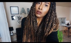 Ombre Twists Hair Details (Not A Tutorial)