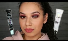 Too Faced VS Nyx - Glitter Glue Battle | ChristineMUA