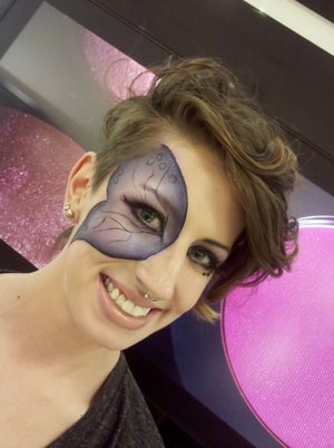 A butterfly look I did for halloween last year