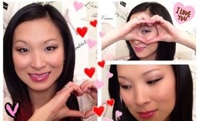 Romantic Pink Makeup for Valentine's Day!