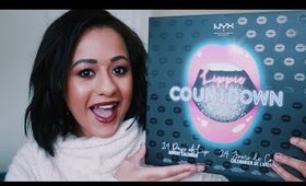NYX ADVENT CALENDAR 2017 | UNBOXING + SWATCHES | Siana