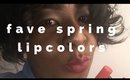 💄Spring Lipcolors 2018💄