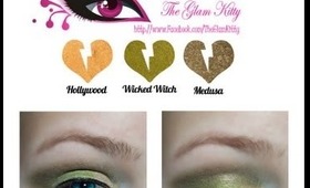 Spring Greens Tutorial Featuring Rockeresque Beauty Company