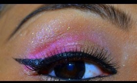 PINK VALENTINES DAY MAKEUP TUTORIAL SEXY IN PINK EYE MAKEUP USING URBAN DECAY VICE PALETTE