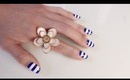 HOW-TO: 4th of July Inspired Nails [Striping Technique]