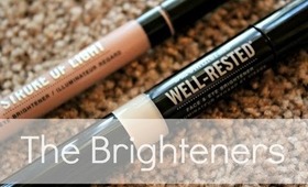 Bare Minerals: The Brighteners - Well Rested & Stroke of Light | sarahbeyeavlogs