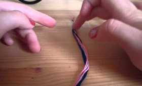 MakeupbyMel Contest Entry/ How to Make a Twisted Bracelet