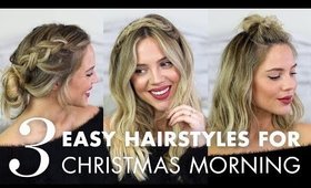 3 Christmas Morning Hairstyles for All Hair Lengths