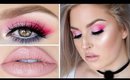 Beauty Killer Tutorial ♡ Colorful Hot Pink, Lilac & Teal Eyes!