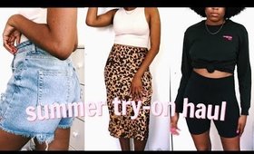 SUMMER TRY-ON HAUL! Aritzia & Zara