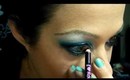 Deep Ocean Blue makeup tutorial