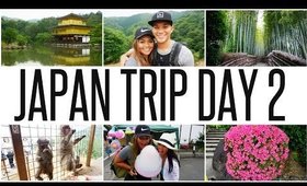 JAPAN DAY 2: BAMBOO FOREST & MONKEY PARK | WANDERLUSTYLE VLOG