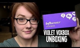 Influenster Violet Voxbox Unboxing (Monday Double Video Madness #2)