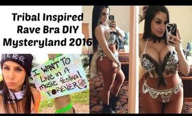 Tribal Rave Bra DIY | Mysteryland 2016