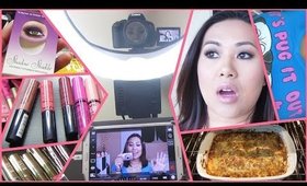 Lighting, Tablet Camera Control & Lasagna | VLOG