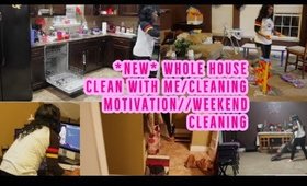 *NEW* WHOLE HOUSE CLEAN WITH ME 2020:CLEANING MOTIVATION:WEEKEND CLEANING
