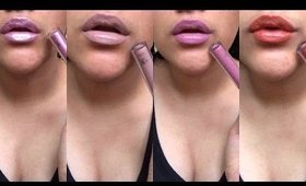 $1 LIQUID LIPSTICKS LIP SWATCHES