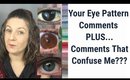 Responding to Your Eye Pattern Video Comments Plus Comments That Confuse Me | Colour Analysis
