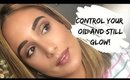 GLOWY MAKEUP FOR OILY SKIN | TIPS FOR OILY SKIN