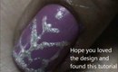 Butterfly inspired abstract - easy nail designs for short nails- and nail art tutorial