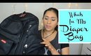 What's In My Diaper Bag| Diaper Bag Essentials | deepikamakeup