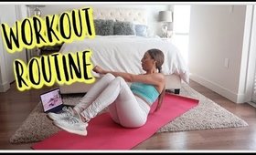 I DID A CRAZY AT HOME WORKOUT | Kim's 30 Day Challenge