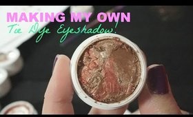 Making my own | Tie Dye Eyeshadow