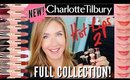 NEW Charlotte Tilbury Hot Lips 2 Collection | Lip Swatches & Reviews