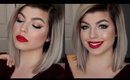 Gold Smokey Cat Eye for Hooded Eyes - Holiday Makeup Tutorial 2016