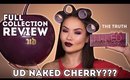 URBAN DECAY NAKED CHERRY COLLECTION REVIEW + SWATCHES + LOOK | Maryam