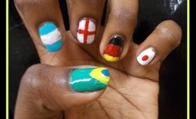 World Cup Nail Tutorial