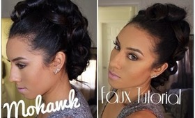 Mohawk Updo Tutorial