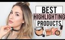 The BEST HIGHLIGHTING Products for GLOWY SKIN | Drugstore + High End | JamiePaigeBeauty