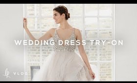 WEDDING DRESS TRY-ON | Lily Pebbles Vlog
