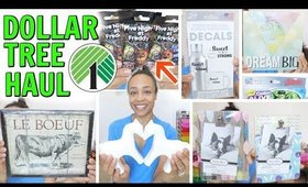 DOLLAR TREE HAUL! NEW BRAND NAMES HOME DECOR AND MORE!