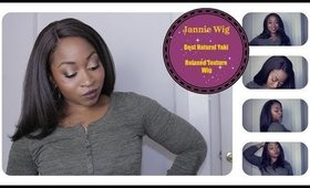 Best Relaxed Natural Yaki Wig | Freetress Equal $20 Wig- Jannie ft SexxyFarrah