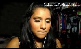 Tropical Fun- Tutorial de Maquillaje Rosa y amarillo