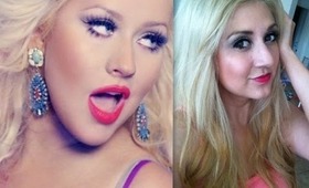 Christina Aguilera - Your body inspired makeup (getting ready)