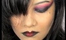 Gothic Vampy Halloween Look | Indian Makeup Guru | Seeba86
