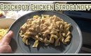 Crockpot Chicken Stroganoff