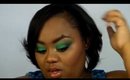 Green money eyeshadow tutorial