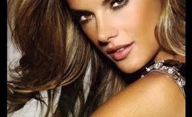 Alessandra Ambrosio - Victoria's Secret makeup tutorial